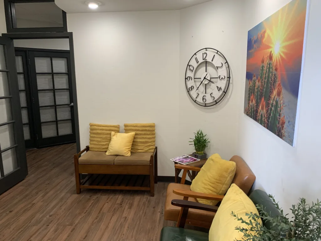 inside lobby of North Tucson Acupuncture